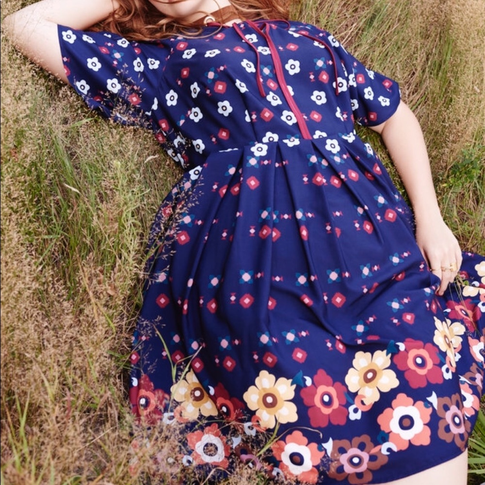 Eloquii print dress